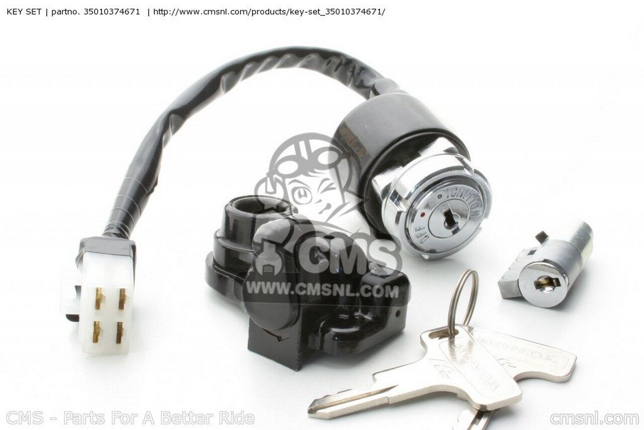 CMS シーエムエス KEY SET HONDA ホンダ キーシリンダー・鍵 スイッチ・ハーネス関係 電装系