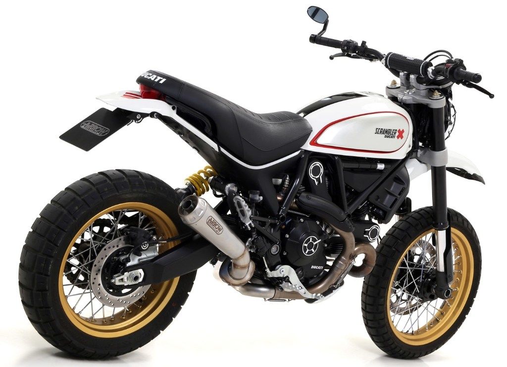 ARROW アロー PRO-RACE スリップオンマフラー SCRAMBLER 800 DESERT SLED DUCATI ドゥカティ マフラー サイレンサー材質：ステンレス