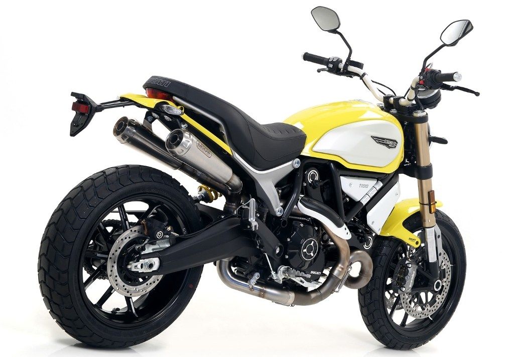 ARROW アロー PRO-RACE スリップオンマフラー SCRAMBLER 1100 DUCATI ドゥカティ マフラー サイレンサー材質：ステンレス