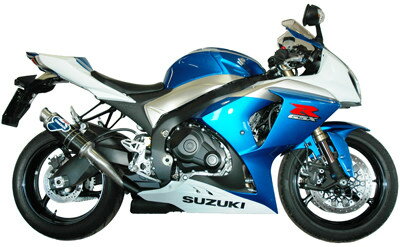 TERMIGNONI テルミニョーニ GPスタイル スリップオンマフラー 2サイレンサー GSX-R1000 SUZUKI スズキ マフラー