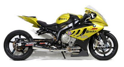 Brock’s ブロックス ステンレスサイドワインダー ステンレスポリッシュ S1000RR BMW フルエキゾーストマフラー マフラー