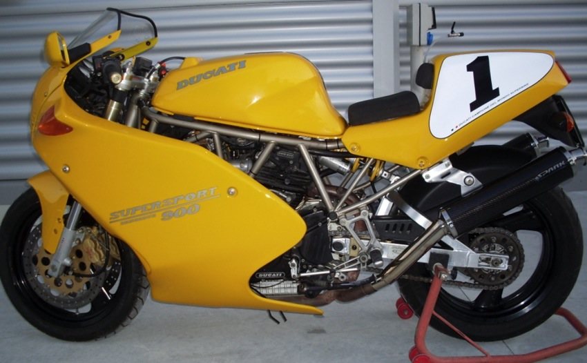 SPARK EXHAUST スパーク マフラー ROUND スリップオンマフラー 2本出し 851 900 SS 91-97 DUCATI ドゥカティ