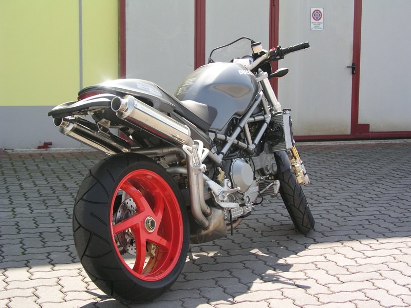 SPARK EXHAUST スパーク マフラー ROUND スリップオンマフラー 2本出し Monster S2R 800 04-06 and 07-13 M 1000 06-08 S4R 03-06 DUCATI ドゥカティ