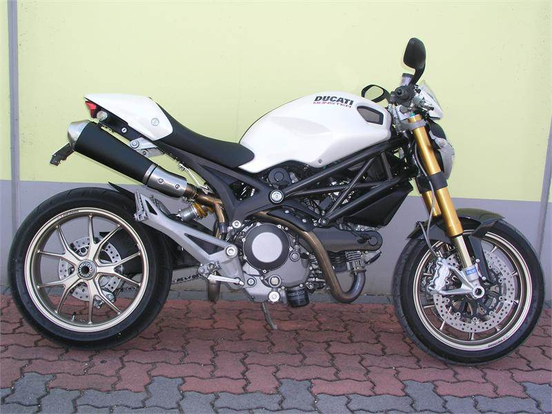 SPARK EXHAUST スパーク マフラー MEGAPHONE スリップオンマフラー 2本出し Monster 696 08-14 796 10-14 1100 S 09-10 DUCATI ドゥカティ