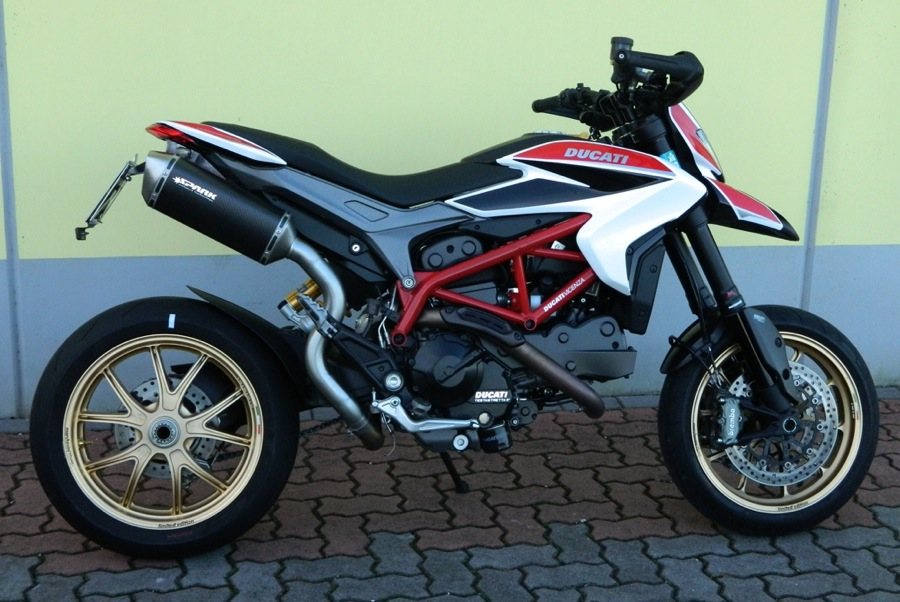 SPARK EXHAUST スパーク マフラー FORCE スリップオンマフラー ハイマウント仕様 HYPERMOTARD 821 13-15 DUCATI ドゥカティ