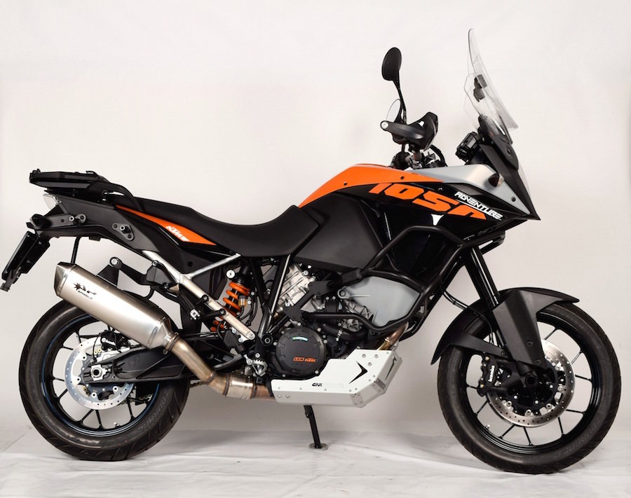 SPARK EXHAUST スパーク マフラー FORCE スリップオンマフラー ADVENTURE 1050 15-16 KTM