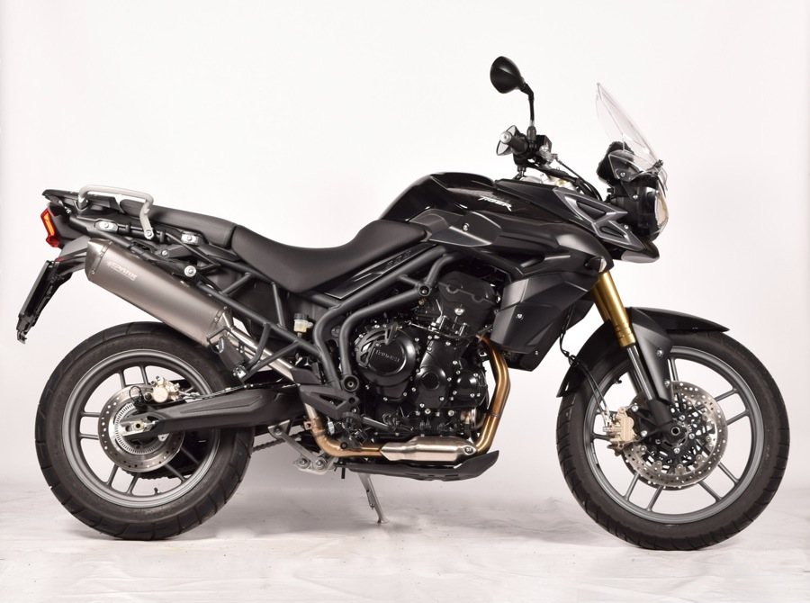 SPARK EXHAUST スパーク マフラー FORCE スリップオンマフラー TIGER 800 11-18 TRIUMPH トライアンフ