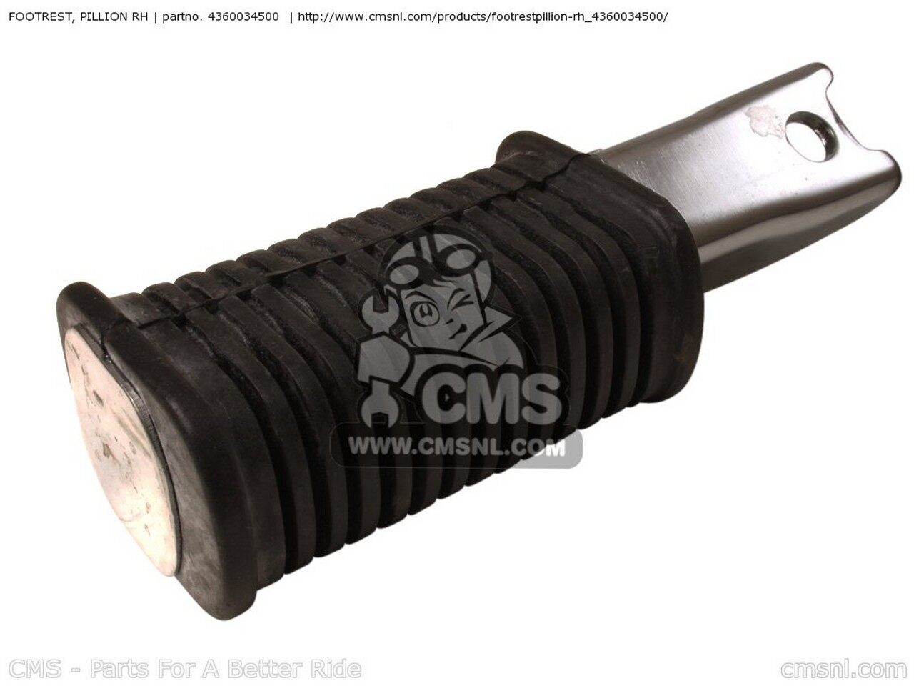 CMS シーエムエス FOOTREST ASSY，PILLION，R SUZUKI スズキ フットペグ ステップ 足回り