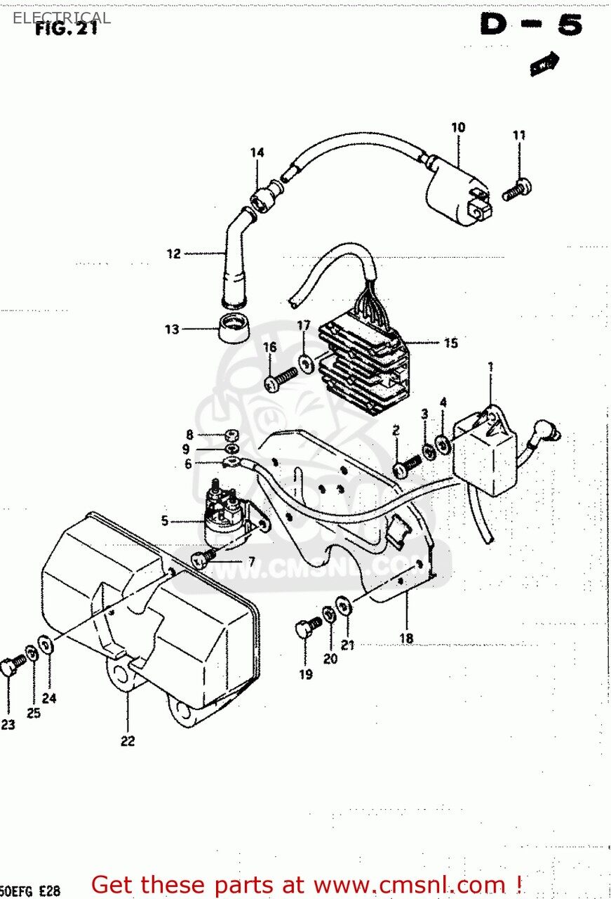 CMS シーエムエス (32800-24501) RECTIFIER ASSEMBLY GS550ES GS550ESE GS550EF GS550ESF GS550ESG 83-86 D-G USA E03 SUZUKI スズキ レギュレーター・レクチファイヤ 電装系