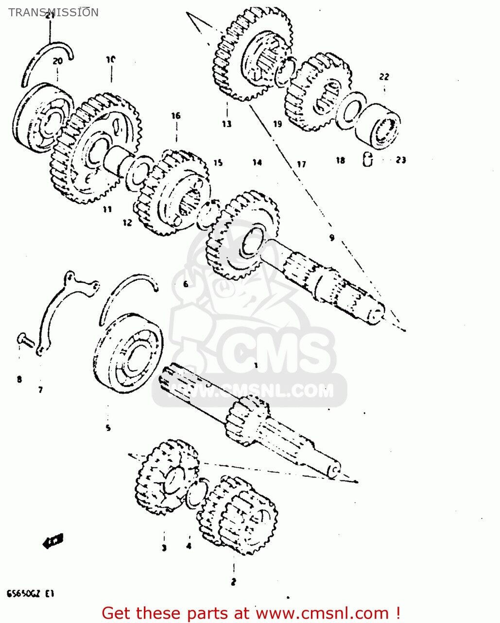 CMS �������२�� (24221-34201) GEAR��SECOND DRIVE GS650G 1981 X E01 E02 E04 E06 E16 E18 E21 E22 E24 E39 USA E03 1982 Z GS650GL GS650GT E15 E17 22 24 25 26 34 SUZUKI ������ �ߥå���󡦥��� ���󥸥�ѡ��� ���󥸥�