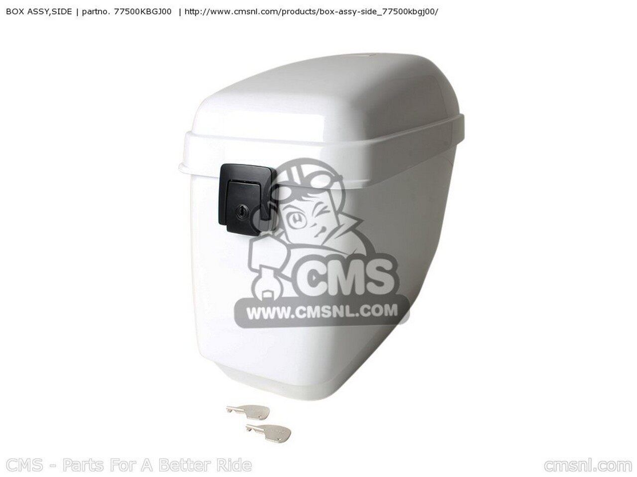 ■商品概要サイドボックス画像番号4■注意点※パーツリストの画像は「Honda Cb250p 1996 (t) China / Plb Ss」の車種のものです。※一部商品は、パーツリストの画像番号が変更となり、商品情報記載の画像番号と異なるケースがあります。その場合は、パーツリストと商品名から対象商品をご判断の上、ご購入ください。※商品によっては、メーカー在庫限りの商品で、再販されない商品があります。商品の流通状況によっては、完売や廃番となってしまう商品もございます。あらかじめご了承の上、ご注文ください。※商品によっては、当時の純正部品ではなく、純正部品の形状、カラーを元に復元した商品(リプロパーツ)もあります。あらかじめご了承ください。※輸入商品の為、商品によっては、1か月以上納期がかかる商品もございます。■適合車種CB250P 1996 (T) CHINA / PLB SS&ensp;CB250P 1996 (T) CHINA / PLB SSCB250P 1996 (T) CHINA / PLB&ensp;CB250P 1996 (T) CHINA / PLBCB250P 1996 (T) CHINA / PLR SS&ensp;CB250P 1996 (T) CHINA / PLR SSCB250P 1996 (T) CHINA / PLR&ensp;CB250P 1996 (T) CHINA / PLRCB250P 1996 (T) GENERAL EXPORT / KPH PLR&ensp;CB250P 1996 (T) GENERAL EXPORT / KPH PLR
