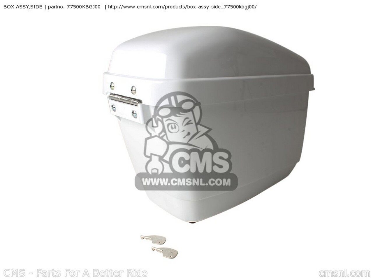 CMS �������२�� BOX ASSY��SIDE CB250P 1996 T CHINA / PLB SS PLR GENERAL EXPORT KPH HONDA �ۥ�� �ѥ˥������� �����ѥХå���������