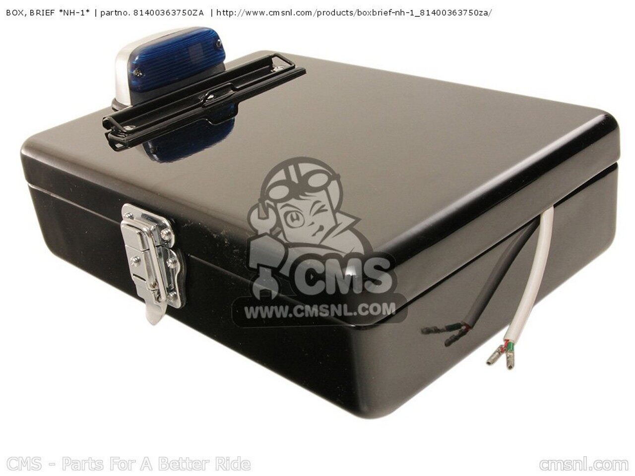 HONDA - CMS シーエムエス BOX， BRIEF *NH-1* CB750P7 GENERAL EXPORT TYPE 7 KPH CB750P7II CANADA HONDA ホンダ リアキャリア 外装