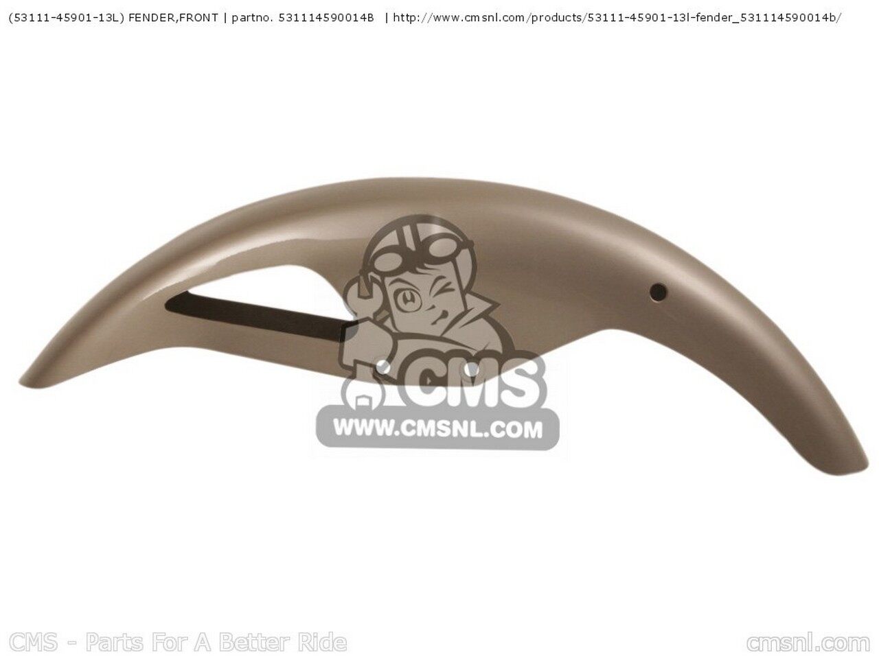 CMS �������२�� (53111-45901-13L) FENDER��FRONT GS1100E 1982 Z USA E03 1983 D GS1100ES SUZUKI ������ �ե���ȥե������ �ե��������Ϣ ����