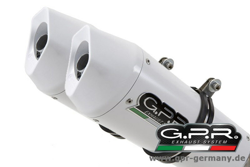 GPR ԡ GPR ALBUS CERAMIC ڥХ ߥå (YAMAHA MT-03 2006-13 SLIP ON DOUBLE MUFFLER EXHAUST) åץޥե顼 MT-03 (660) YAMAHA ޥ