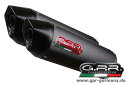 GPR ジーピーアール GPR FURORE NERO ITALIA (SUZUKI TL 1000 R 1998-02 BOLT ON DOUBLE MUFFLER EXHAUST) ボルトオンマフラー TL1000R