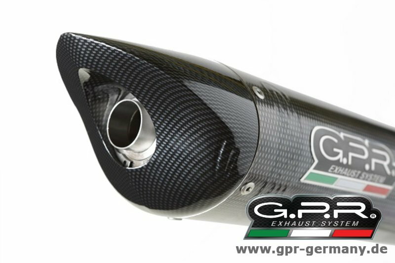 楽天ウェビック　楽天市場店GPR ジーピーアール GPR TIBURON CARBON LOOK （HONDA CBR 600 RR 2003-04 PC37A SLIP ON EXHAUST MUFFLER） スリップオンマフラー CBR600RR