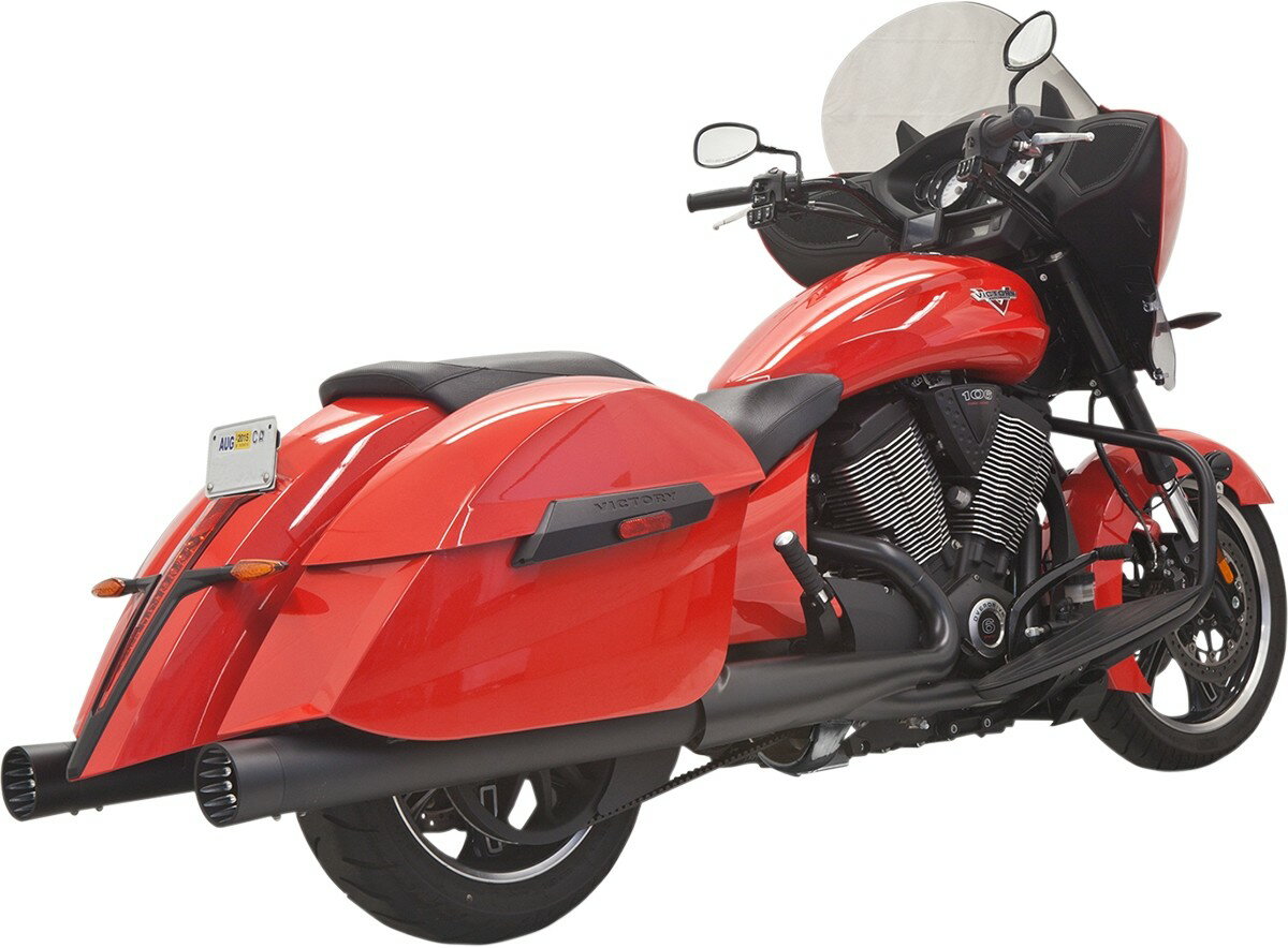 BASSANI バッサーニ スリップオンマフラー DNT VICTRY ブラック 【MUFFLERS BLK [1811-3003]】 Cross Country 2010 - 2015 Roads Hardball 2012 Magnum 2016 VICTORY ヴィクトリー マフラー