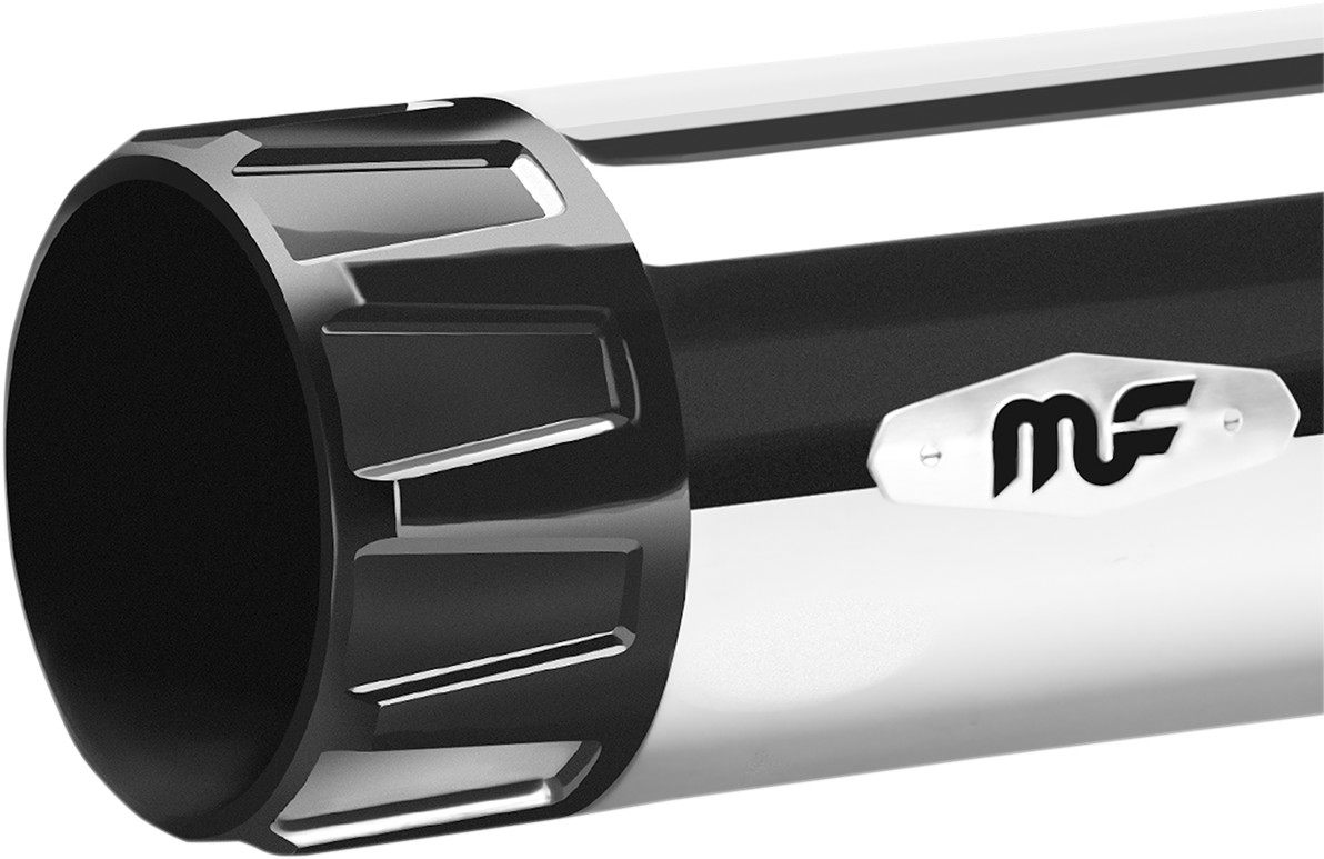 MAGNAFLOW マグナフロー スリップオンマフラー KNOCK OUTモデル クローム/ブラック 2017FL 【MUFFLERS K-OUT CH BL 17FL [1801-1114]】 マフラー