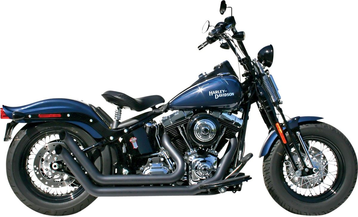 SAMSON サムソン エキゾーストシステム SD-WNDRS ブラック ST 2012-2017用マフラー【EXH BLK 12-17ST [1800-1429]】 Blackline - FXS 2012 2013 Deluxe EFI FLSTN 2017 Fat Boy FLSTF Lo FLSTFB 2016 Fatboy S FLSTFBS FLS Slim Heritage Classic FLSTC Softail FLSS