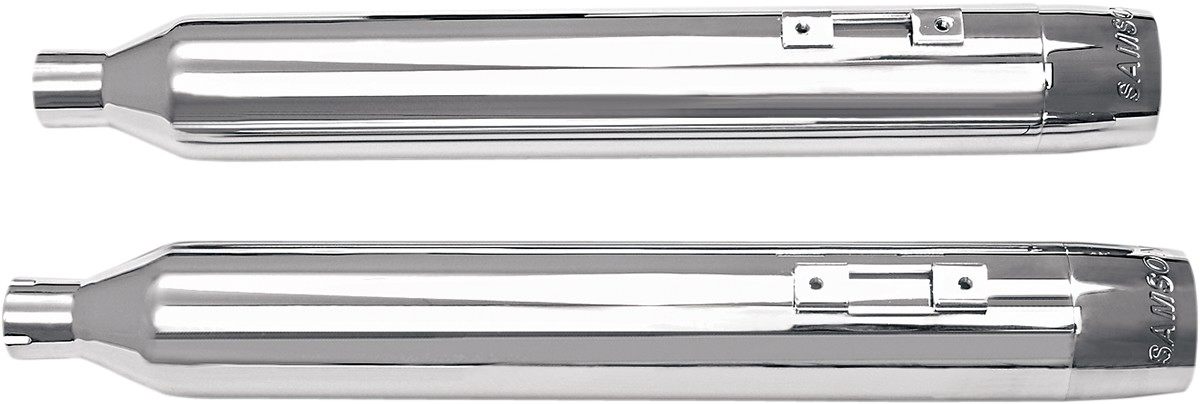 SAMSON サムソン スリップオンマフラー 4' クローム 1995-16 FL 【MUFFLERS 4'CHR 95-16 [1801-0992]】 HARLEY-DAVIDSON ハーレーダビッドソン マフラー