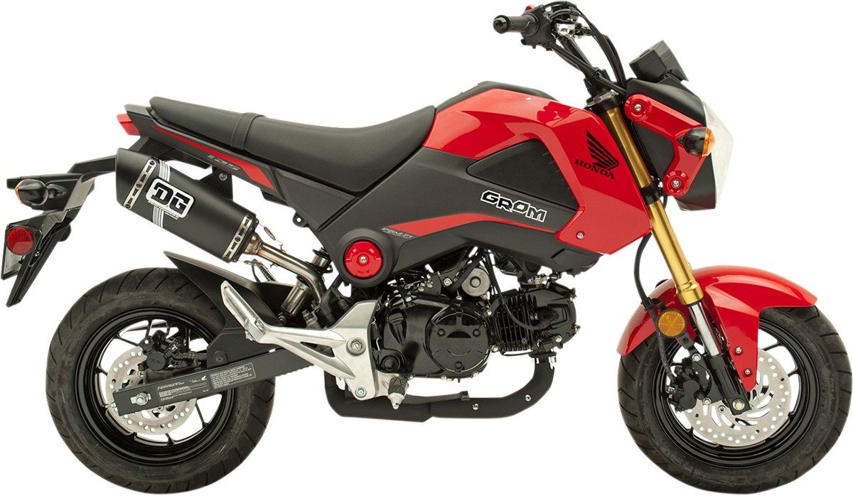 DG PERFORMANCE デージーパフォーマンス スリップオンマフラー V2モデル GROM BK用 【EXHAUST V2 S/O GROM BK [1811-3005]】 MSX125 Grom HONDA ホンダ