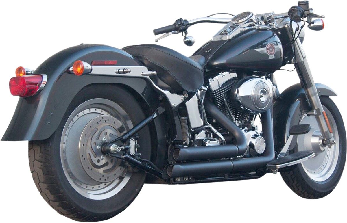 FIREBRAND ファイヤーブランド エキゾーストシステム USモデル 2-2 ブラック 2006-17ST 【EXHAUST US BL 06-17ST [1800-1942]】 HARLEY-DAVIDSON ハーレーダビッドソン フルエキゾーストマフラー マフラー