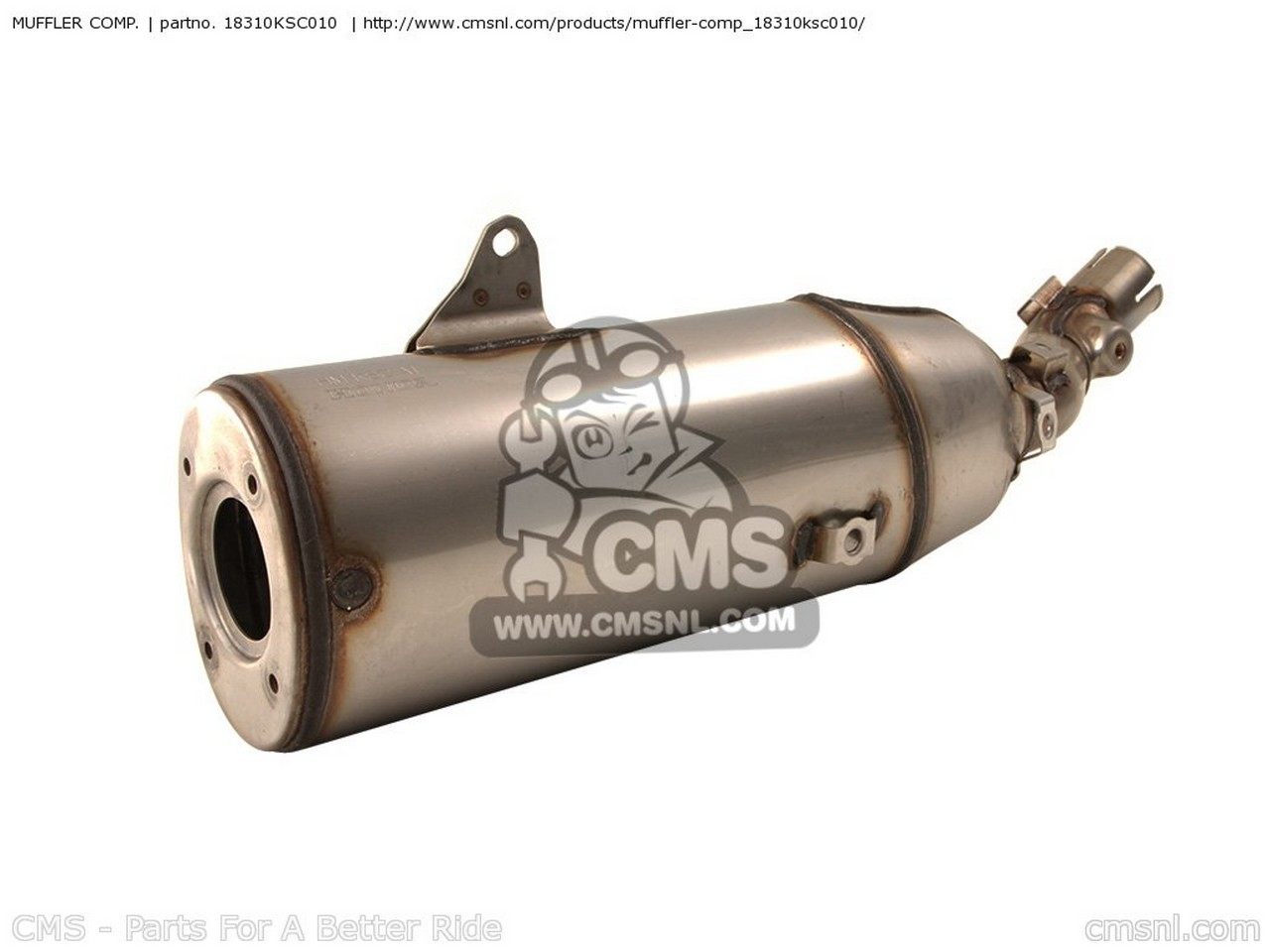 751 cc 〜 - CMS シーエムエス MUFFLER COMP. CRF250X 4 EUROPEAN DIRECT SALES / CMF USA 5 6 7 AUSTRALIA 8 9 B TYPE 2 CRF250X4 HONDA ホンダ スリップオンマフラー マフラー