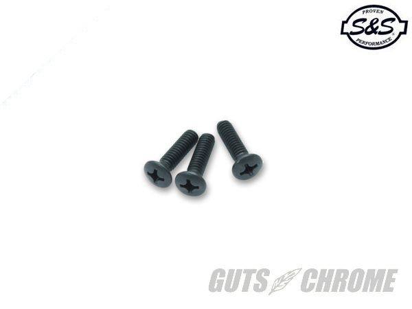 GUTS CHROME ガッツクローム S&S ブラックエアクリーナーカバースクリュー エアクリーナーカバー 外装