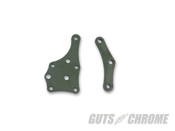 GUTS CHROME ガッツクローム AUTHENTIC MARKET フレームボス用ウインカーブラケット 汎用 HARLEY-DAVIDSON ハーレーダビッドソン ウインカーステー・マウント 灯火類 電装系