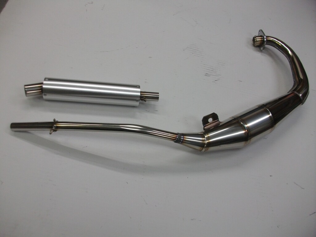nsr50 ヨコタチャンバー　マフラー NSR50 RSヨコタ 走り屋倶楽部 チャンバー タイプ1 マフラー スチール