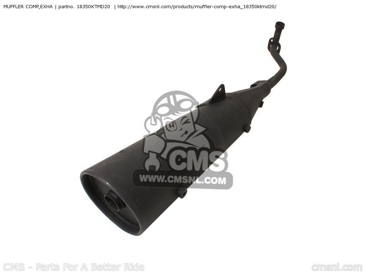 CMS シーエムエス MUFFLER COMP，EXHA ANF125 2010 A ENGLAND / MKH EUROPEAN DIRECT SALES FRANCE GREECE INNOVA 2007 7 ANF125A HONDA ホンダ フルエキゾーストマフラー マフラー