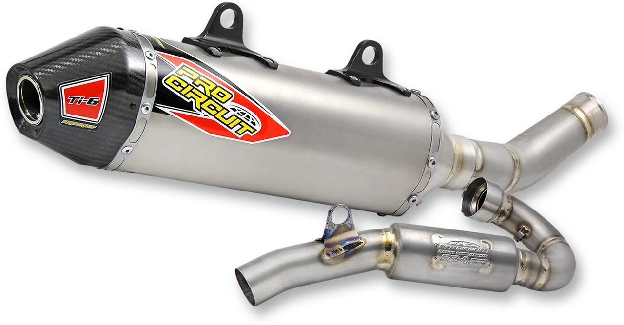 PRO CIRCUIT プロサーキット エキゾーストシステム TI6 TICF 【EXHAUST [1820-1776]】 450 SX-F 2016 - 2017 FE KTM フルエキゾーストマフラー マフラー