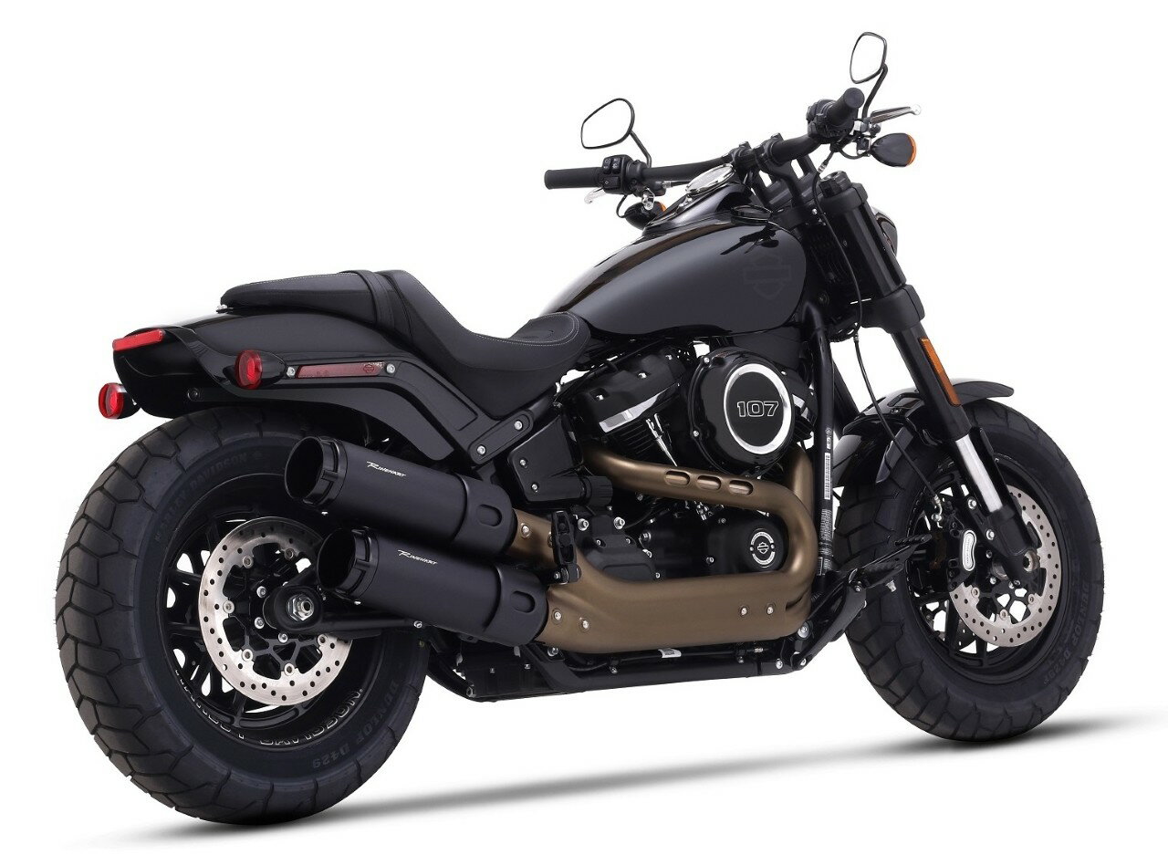 Rinehart ラインハート Fat Bob 4.5″ Slip-Ons [ファットボブ スリップオンマフラー 4.5インチ] FATBOB ファットボブ 2018- HARLEY-DAVIDSON ハーレーダビッドソン マフラー