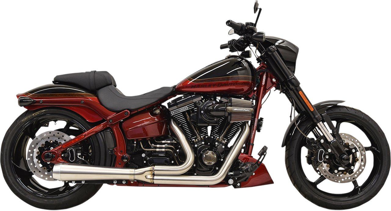 BASSANI バッサーニ エキゾースト SS 2：1[1800-2196] Breakout EFI FXSB 2013 - 2017 Rocker FXCW 2008 2009 C FXCWC 2011 HARLEY-DAVIDSON ハーレーダビッドソン フルエキゾーストマフラー マフラー