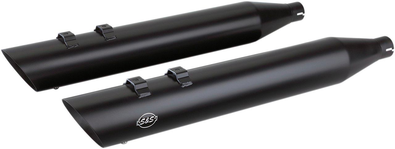 S&S CYCLE ɥ  ޥե顼 SLSH 17- COLORBlack (Ceramic FINISH)BlackNatural END CAP (Ceramic FINISH) [1801-1208]