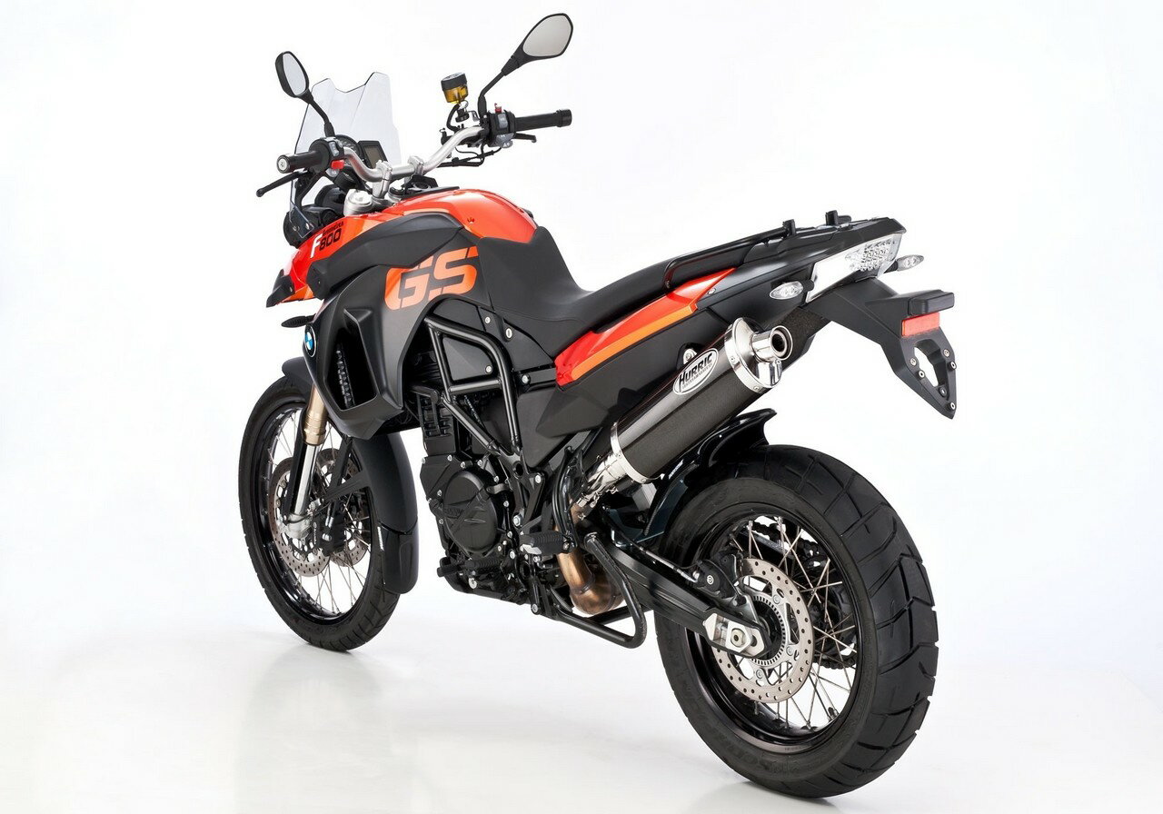 HURRIC フリック Rac 1 F 800 GS Adventure BMW スリップオンマフラー マフラー