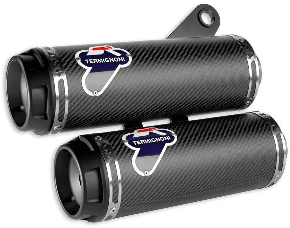 DUCATI Performance ドゥカティパフォーマンス スリップオンマフラーキット カーボンファイバー レーシングサイレンサー キット MONSTER 1200 R