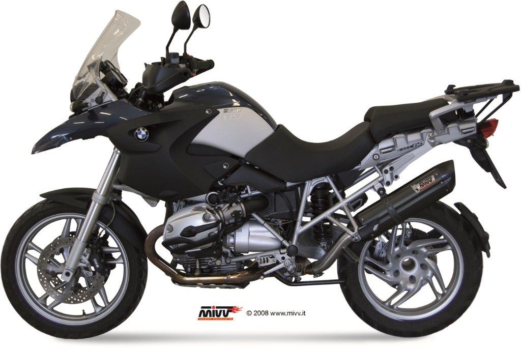 MIVV ミヴ SUONO BLACK スリップオンマフラー R1200GS BMW マフラー