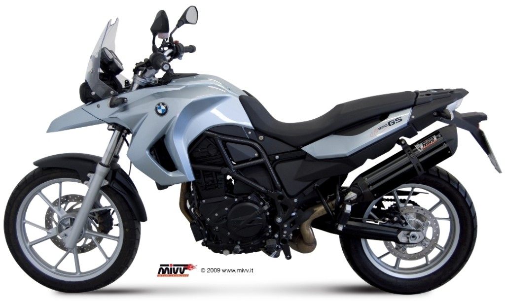 MIVV ミヴ SUONO BLACK スリップオンマフラー F800GS F 650 GS BMW マフラー