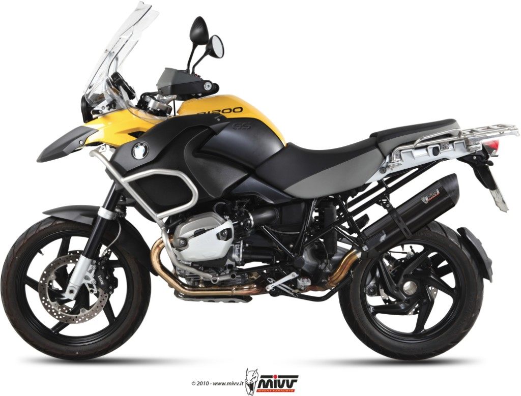 MIVV ミヴ SUONO BLACK スリップオンマフラー R1200GS BMW マフラー