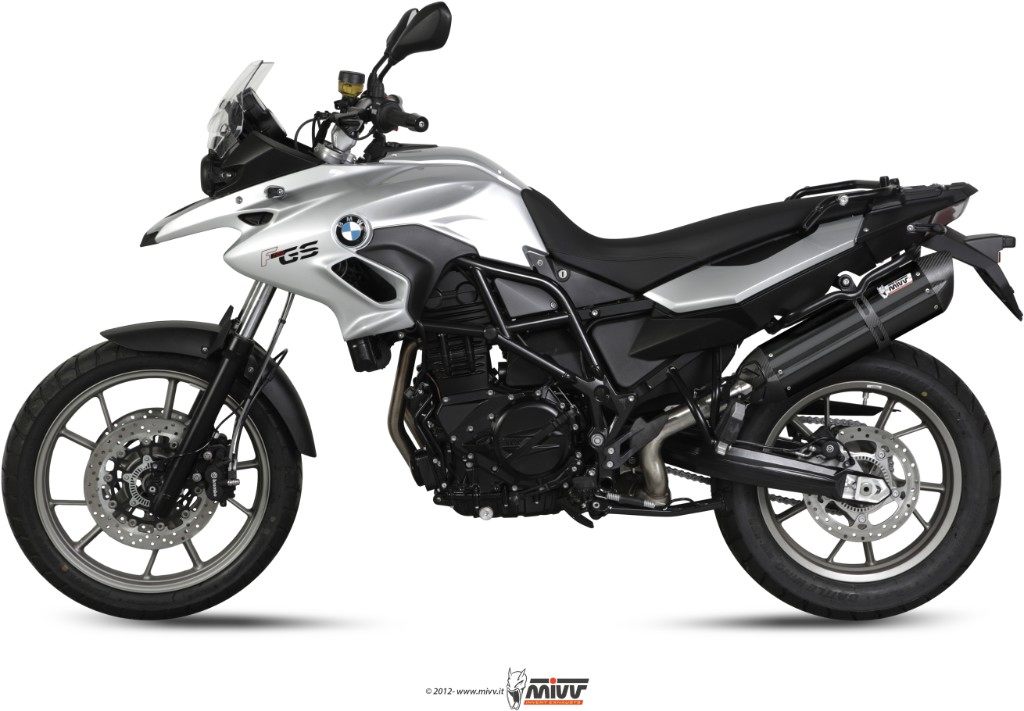 MIVV ミヴ SUONO BLACK スリップオンマフラー F700GS BMW マフラー