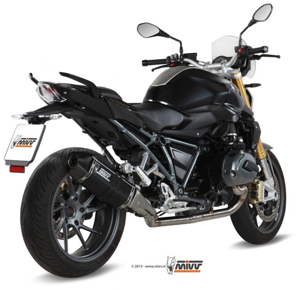 MIVV ミヴ SPEED EDGE BLACK スリップオンマフラー R1200R R1200RS BMW マフラー