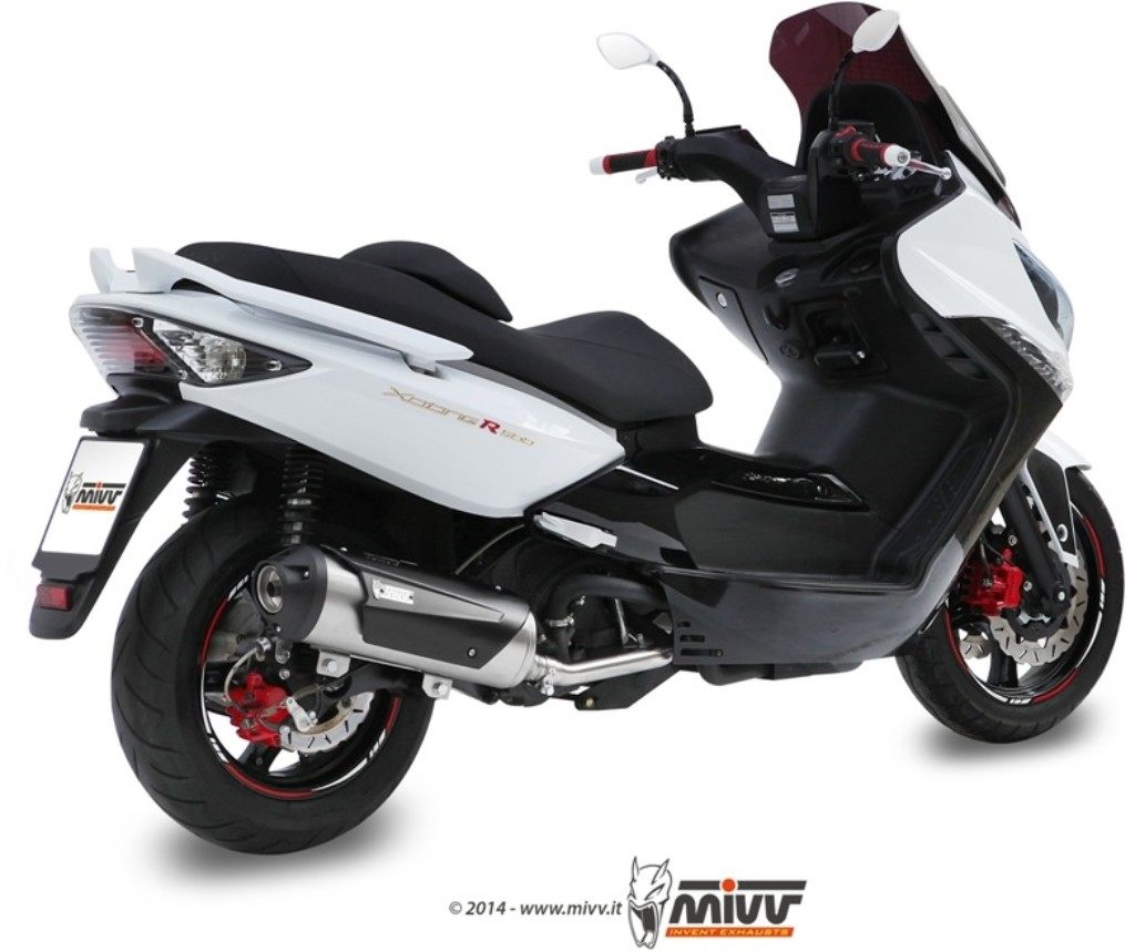 MIVV ミヴ URBAN フルエキゾーストマフラー XCITING 500 KYMCO キムコ マフラー