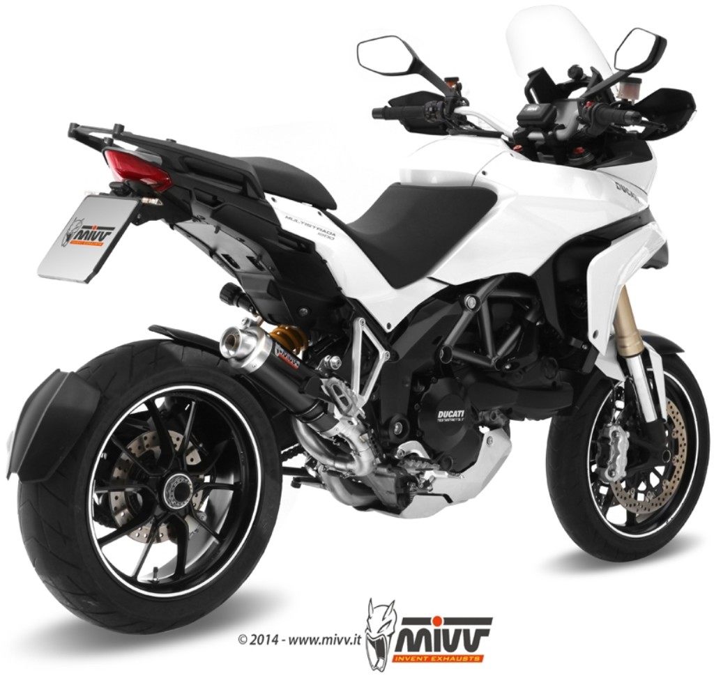MIVV ミヴ GP BLACK スリップオンマフラー MULTISTRADA 1200 DUCATI ドゥカティ マフラー