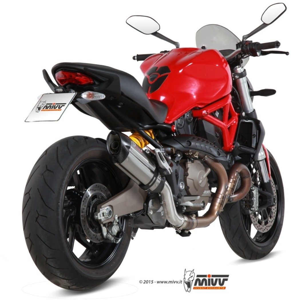 MIVV ミヴ SUONO スリップオンマフラー MONSTER 821 DUCATI ドゥカティ マフラー