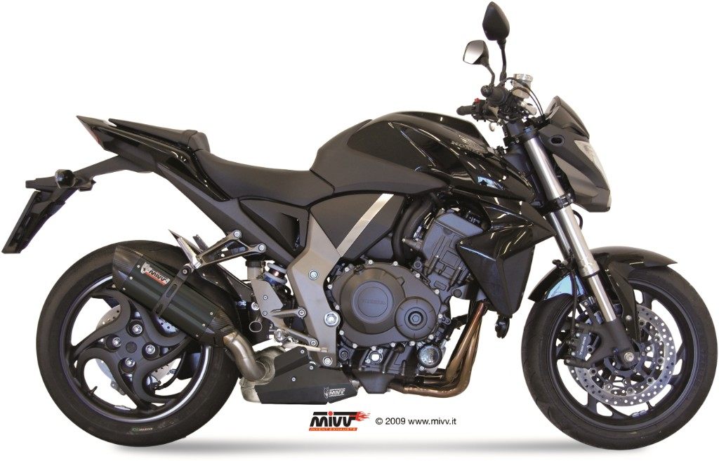 HONDA - MIVV ミヴ SUONO BLACK スリップオンマフラー CB1000R -2017 HONDA ホンダ マフラー