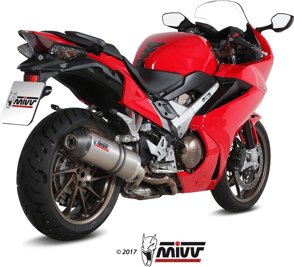 HONDA - MIVV ミヴ OVAL スリップオンマフラー VFR800F HONDA ホンダ マフラー