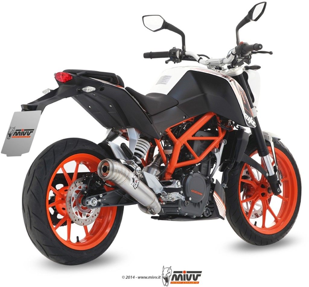 MIVV ミヴ GHIBLI フルエキゾーストマフラー 390DUKE KTM マフラー