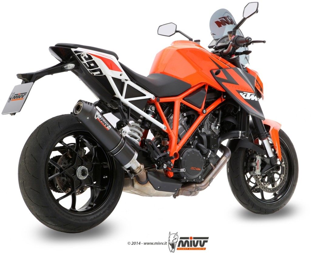 MIVV ミヴ OVAL スリップオンマフラー 1290 SUPERDUKE